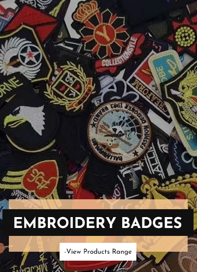Embroidery-badges